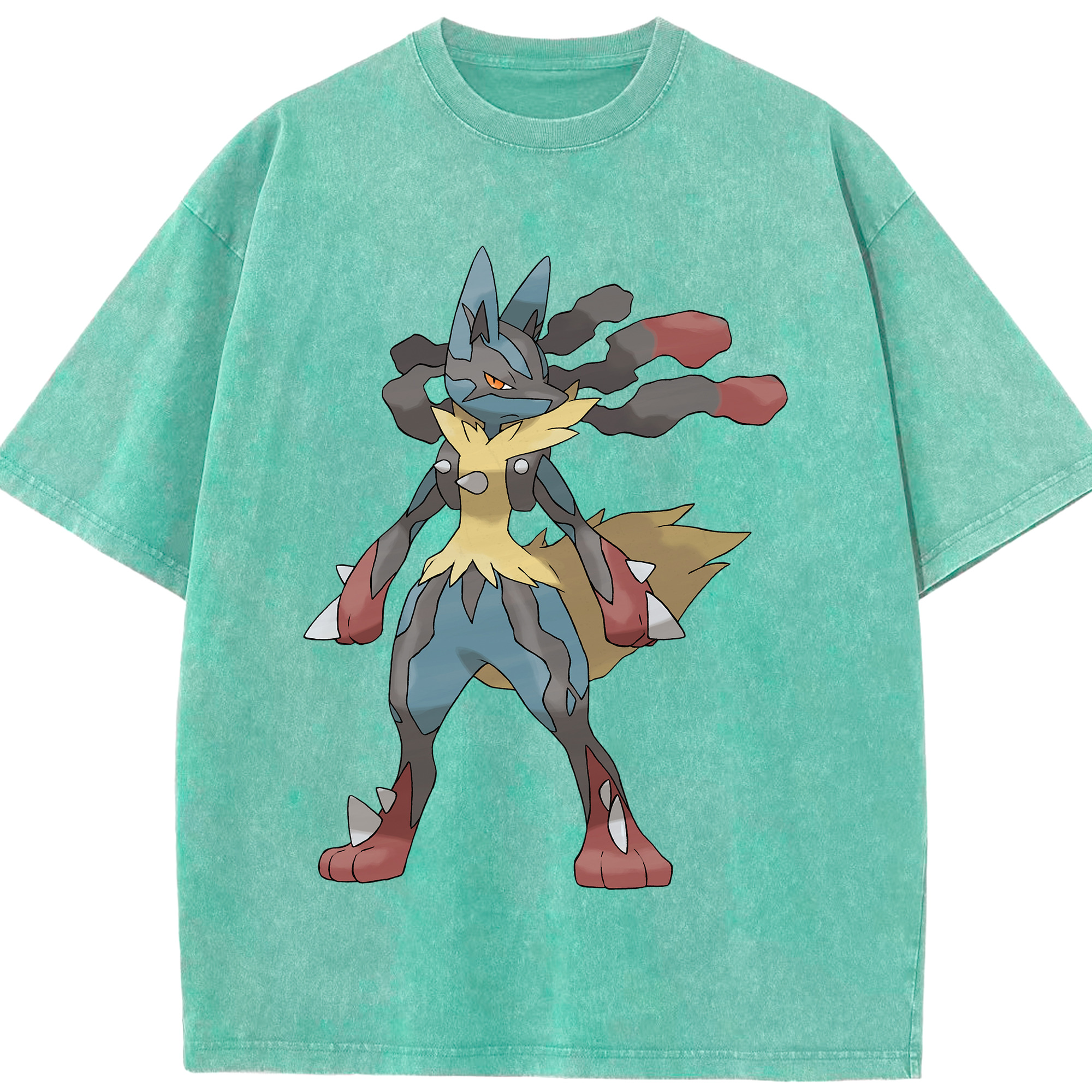 （画像用） ポケットモンスター Pokémon 綿100% ヴィンテージ風 半袖Tシャツ（フロントプリント）